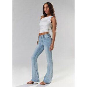 True Religion NWT BECCA Dusty Wash Mid-Rise Big T Bootcut Jeans, Size 32 (14)